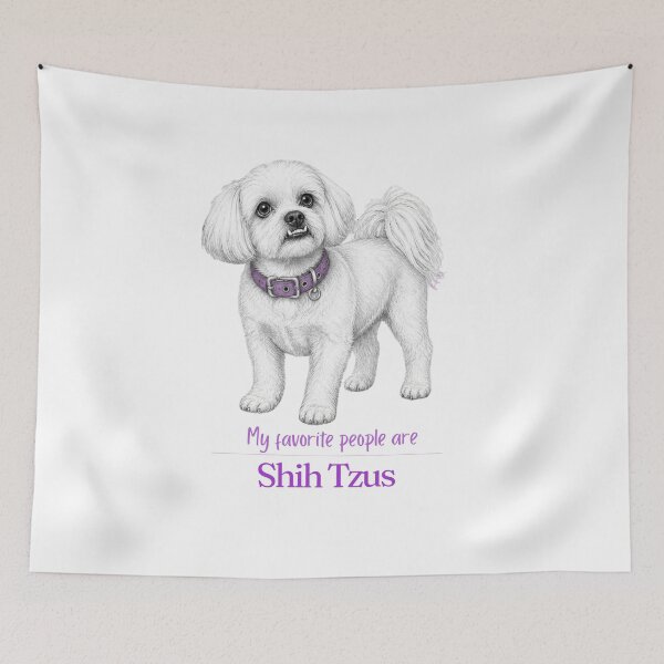 Item preview, My Favorite People Are Shih Tzus | Shih Tzu Mom Dad Gift | Shih Tzu Christmas Gift | Shih Tzu Birthday Gift | Shirt Mug Sticker designed and sold by The Frog.