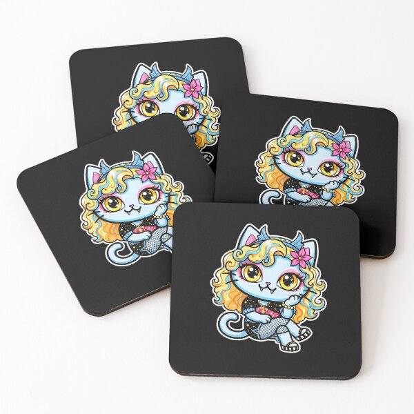 Item preview, Monster high Kawaii Cat Cosplay Parody – Lagoona Blue designed and sold by CuteKats.