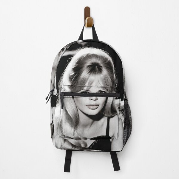 Item preview, Character - Portrait Black and White Bouffant Gaze Direct Elegant designed and sold by Beat-It.