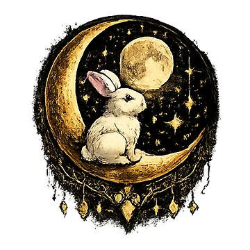 Artwork thumbnail, Moon Rabbit by Cavalier-org
