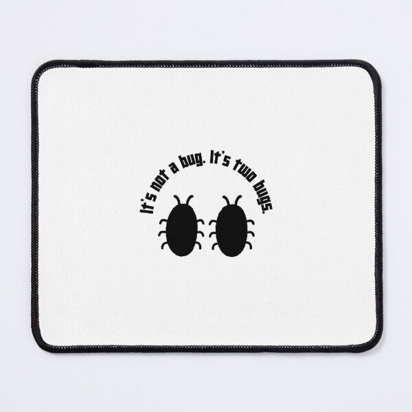 Item preview, It's Not A Bug It's Two Bugs – Funny AuDHD ADHD Sticker designed and sold by lenalenspod.