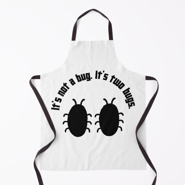 Item preview, It's Not A Bug It's Two Bugs – Funny AuDHD ADHD Sticker designed and sold by lenalenspod.