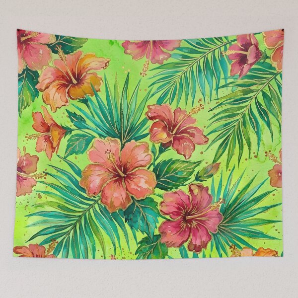 Item preview, Tropical Flowers designed and sold by GraphicsClub.