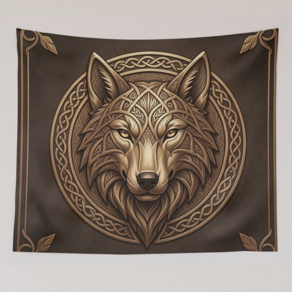 Item preview, Celtic Wolf designed and sold by Kirrindy Designs.