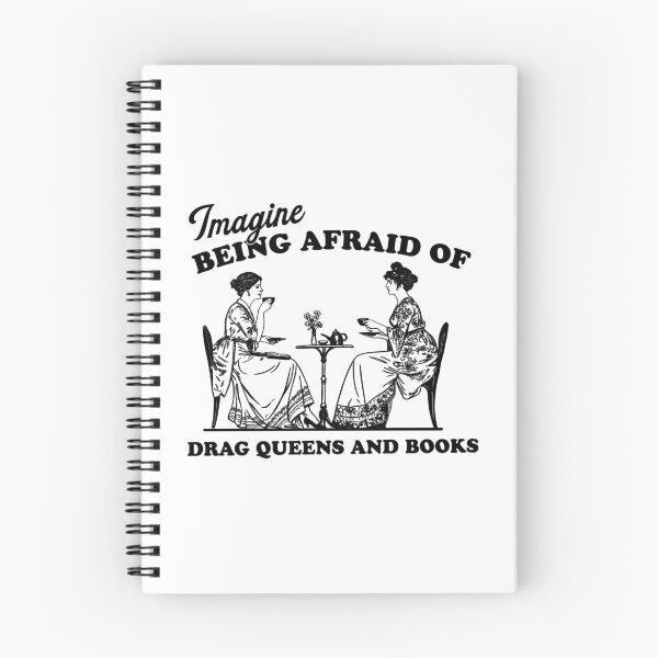 Item preview, Imagine being afraid of drag queens and books Feminist Pro Democat designed and sold by aridawstrusbbyg.