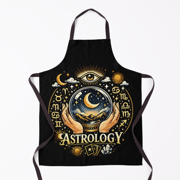 Item preview, Mystical Astrology - Crystal Ball Celestial Zodiac designed and sold by SidTastic .