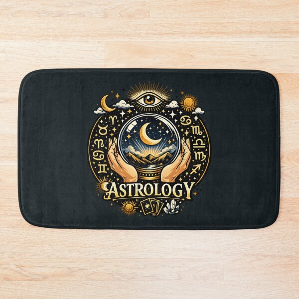 Item preview, Mystical Astrology - Crystal Ball Celestial Zodiac designed and sold by SidTastic .