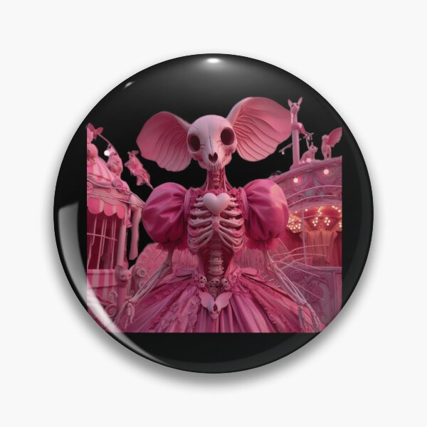 Item preview, Pastel Pink Skeleton Queen at the Dark Carnival designed and sold by LujziWorld.
