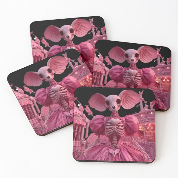 Item preview, Pastel Pink Skeleton Queen at the Dark Carnival designed and sold by LujziWorld.