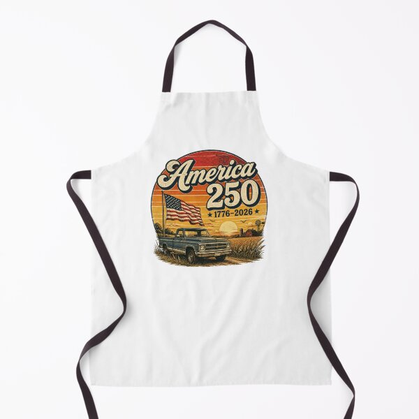 Item preview, America 250 Vintage Pickup Truck Country Sunset 1776-2026 designed and sold by Meadowmood.