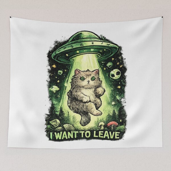 Item preview, I WANT TO LEAVE designed and sold by Cavalier-org.