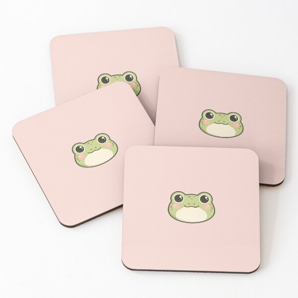 Item preview, Cute Frog Face Logo designed and sold by Lineless.