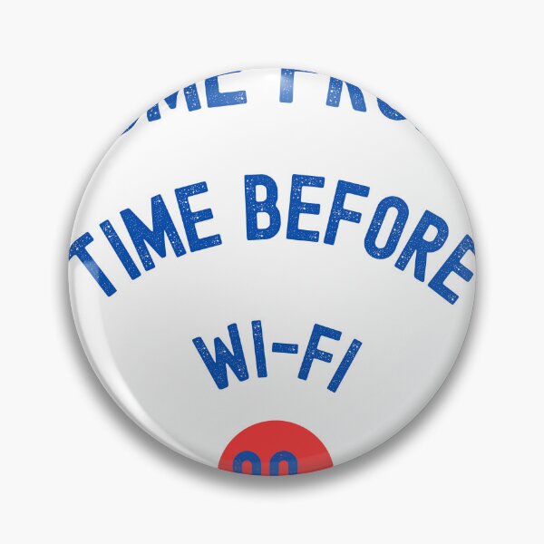 Item preview, I Come From a Time Before Wi-Fi Funny Retro 90s designed and sold by lazulishop.