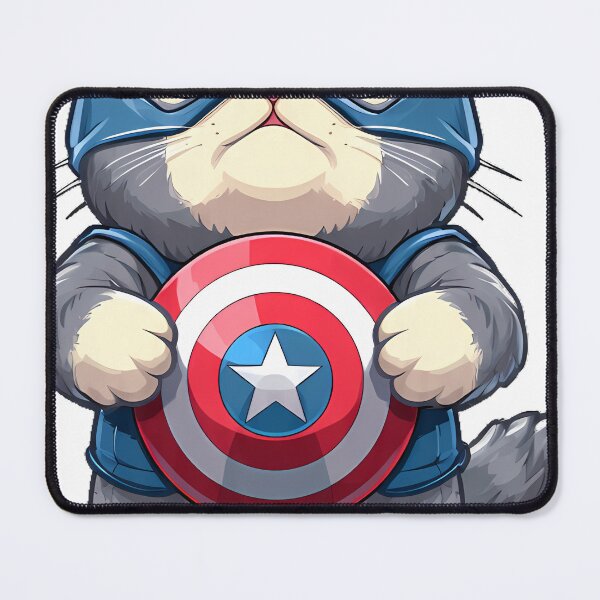 Item preview, Captain Whiskers Blue Cat designed and sold by pumsquare.