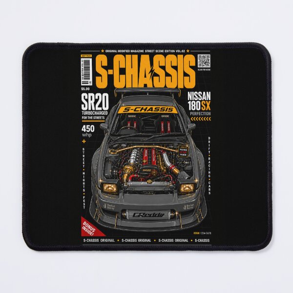 Item preview, Nissan S-Chassis S180SX SR20DET JDM Magazine Cover designed and sold by muhammadhadi106.