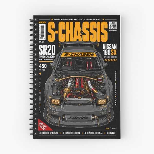 Item preview, Nissan S-Chassis S180SX SR20DET JDM Magazine Cover designed and sold by muhammadhadi106.