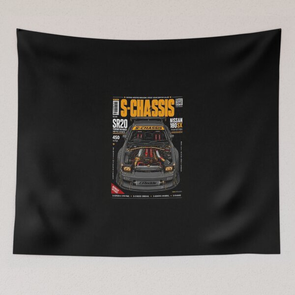 Item preview, Nissan S-Chassis S180SX SR20DET JDM Magazine Cover designed and sold by muhammadhadi106.