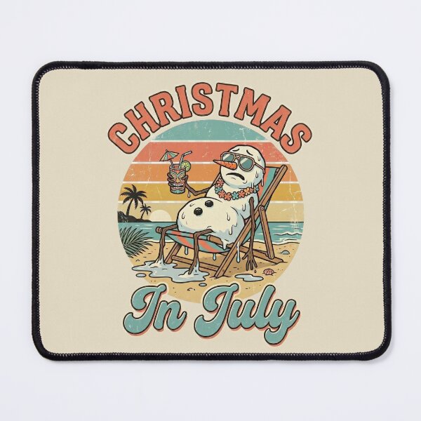 Item preview, Christmas In July Melting Snowman designed and sold by dudelinart.