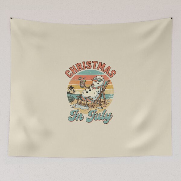 Item preview, Christmas In July Melting Snowman designed and sold by dudelinart.
