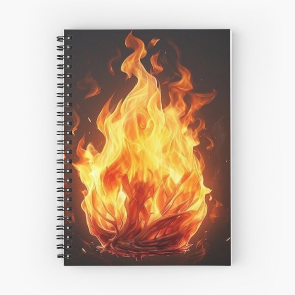 Item preview, Burning Fire Orange Yellow Artwork  designed and sold by NivyasArtistry.