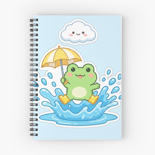 Item preview, jumping frog in the rain designed and sold by Webinath.
