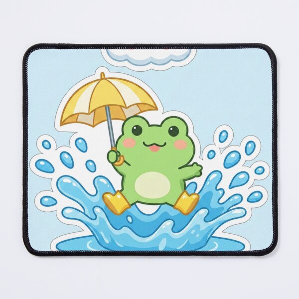 Item preview, jumping frog in the rain designed and sold by Webinath.