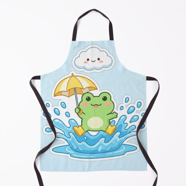 Item preview, jumping frog in the rain designed and sold by Webinath.
