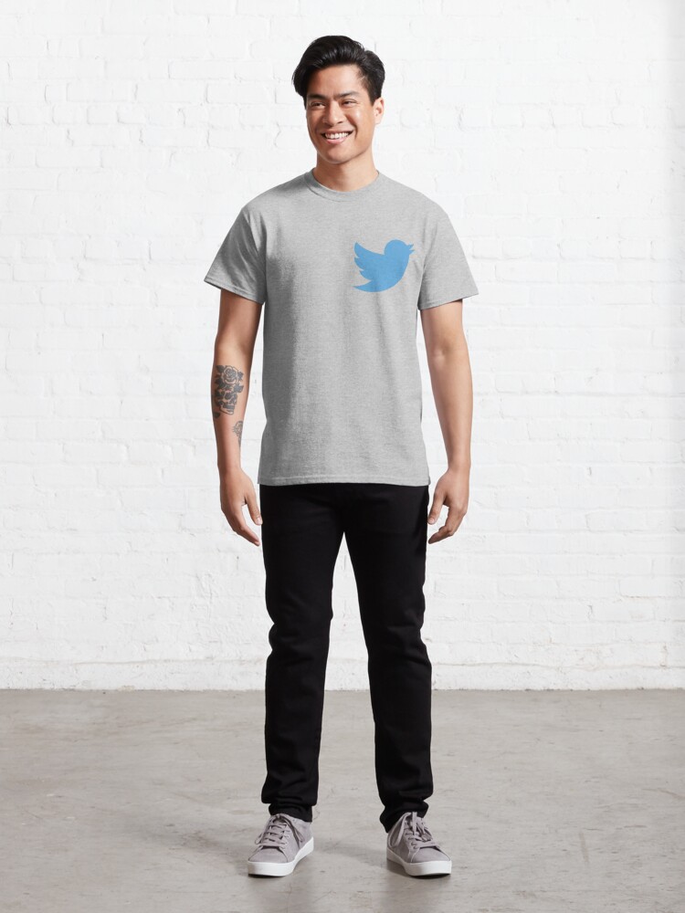 Alternate view of Twitter logo Classic T-Shirt