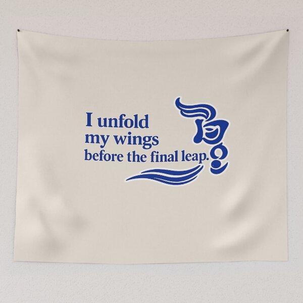 Item preview, I unfold my wings before the final leap designed and sold by MaxDreamsArt.