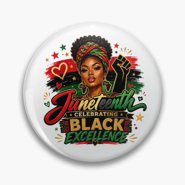 Item preview, Confident woman Juneteenth black excellence design designed and sold by manytshirts.