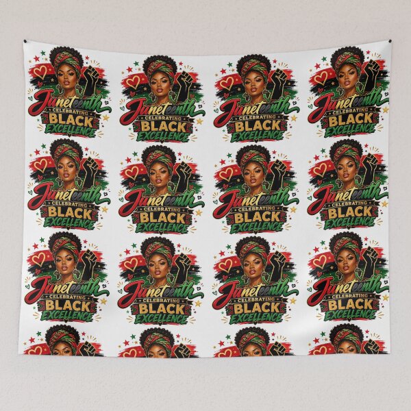 Item preview, Confident woman Juneteenth black excellence design designed and sold by manytshirts.