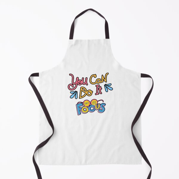 Item preview, You Can Do It Don't Lose Focus Colorful Typograph designed and sold by designcolossal.