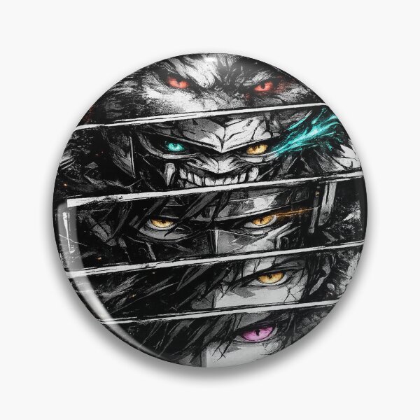 Item preview, Dark Manga Spirit Eyes Panel designed and sold by KyniraaCo.