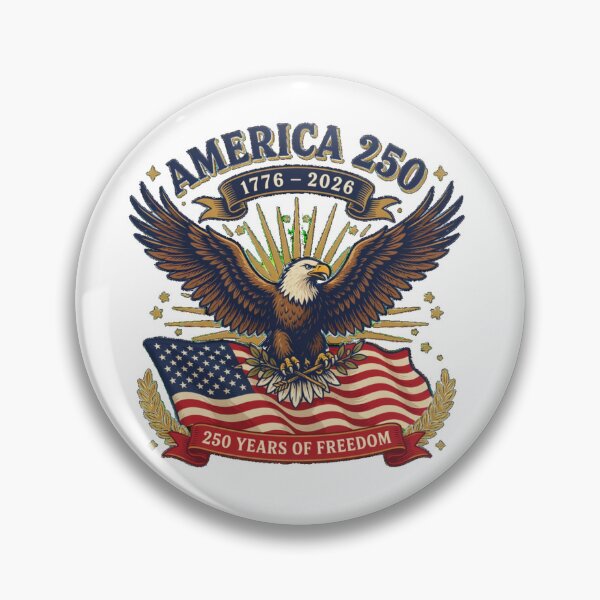 Item preview, America 250 Eagle Crest 250 Years of Freedom Vintage 1776-2026 designed and sold by Meadowmood.