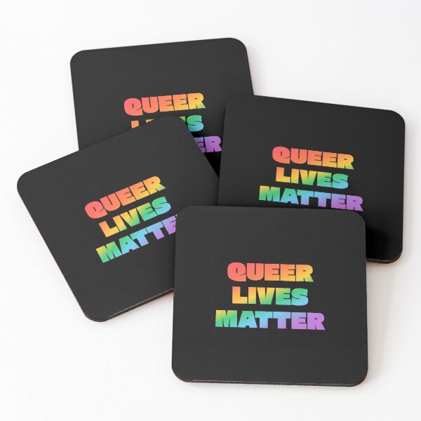 Item preview, QUEER LIVES MATTER designed and sold by Inspirationmotivation.