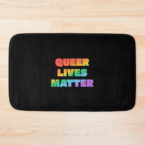 Item preview, QUEER LIVES MATTER designed and sold by Inspirationmotivation.