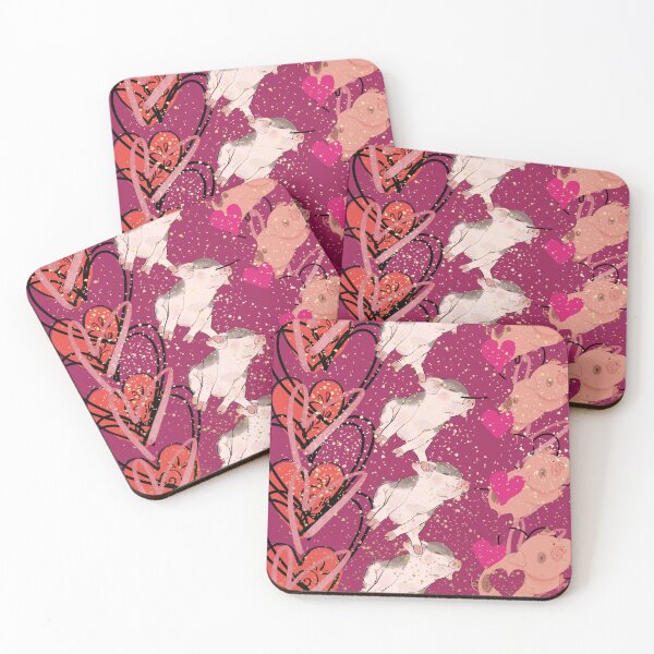Item preview, Heart and pig love designed and sold by Extremeallie.