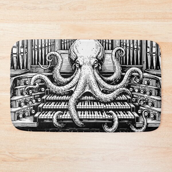 Item preview, octupus organist designed and sold by abstractsmile.