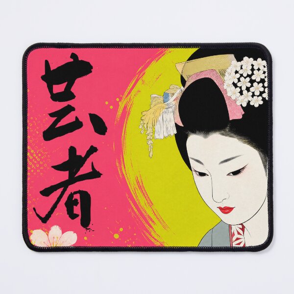 Item preview, Geisha with blossom art designed and sold by CornershopTee.