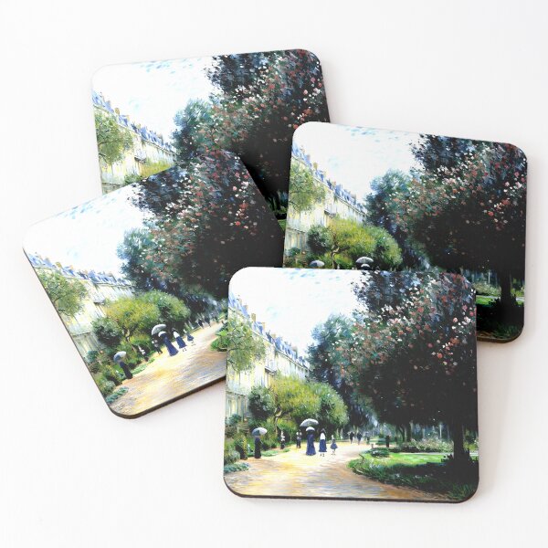 Item preview, Park Monceau: Impression of Parisian Elegance, Blossoming Gardens designed and sold by artdesignsnow.