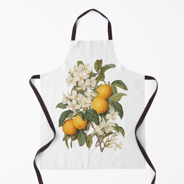 Item preview, Vintage Lemon Blossom Botanical Illustration | Elegant Citrus Floral Art designed and sold by NightSpell.