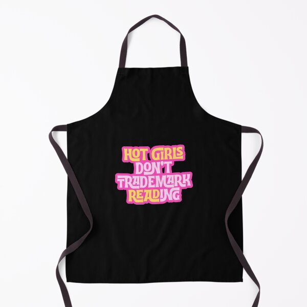 Item preview, Hot Girls Don't Trademark Reading designed and sold by HuesMeows.