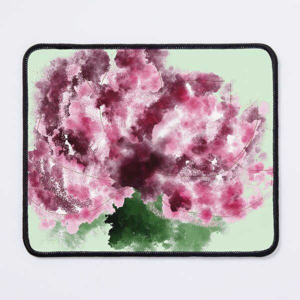 Item preview, Abstract Watercolor Peony Blossom Digital Illustration designed and sold by BalkanBloom.