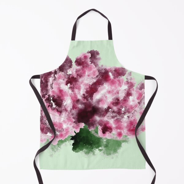 Item preview, Abstract Watercolor Peony Blossom Digital Illustration designed and sold by BalkanBloom.