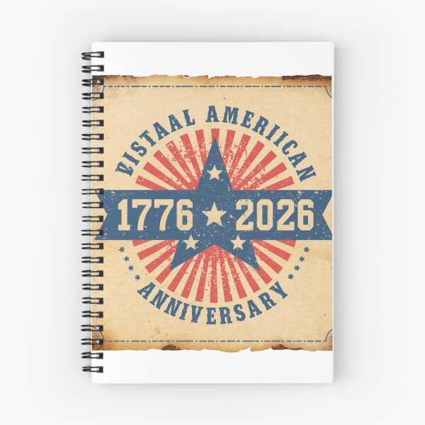 Item preview, Vintage American Anniversary 1776 2026 Retro Parchment Poster designed and sold by Meadowmood.