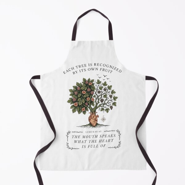 Item preview, Each Tree Is Recognized By Its Own Fruit | Luke 6:43-45 Christian Bible Verse Faith Design designed and sold by Zanigold.
