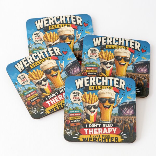 Item preview, I Don’t Need Therapy I Just Need Werchter T-Shirt | Funny Rock Werchter Belgium Festival Shirt | Music, Beer & Fries Graphic Tee designed and sold by Sushikidsntod.