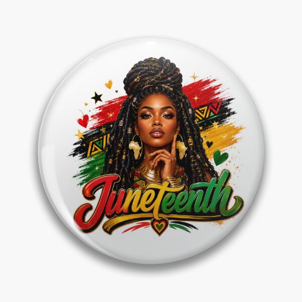 Item preview, Fierce women Juneteenth design designed and sold by manytshirts.