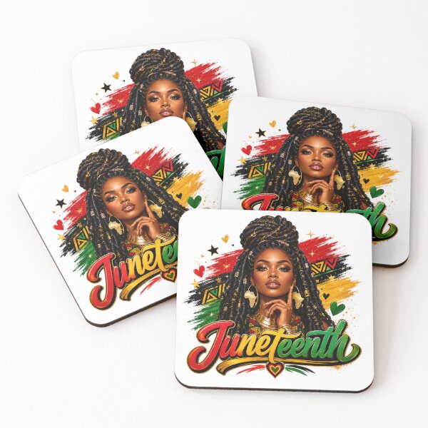 Item preview, Fierce women Juneteenth design designed and sold by manytshirts.