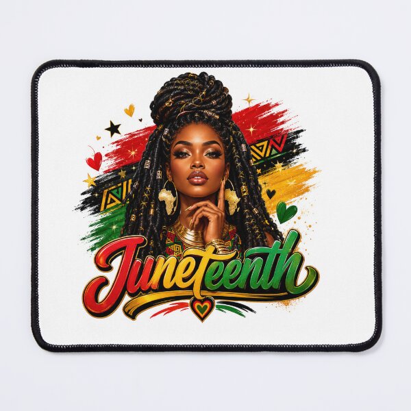 Item preview, Fierce women Juneteenth design designed and sold by manytshirts.